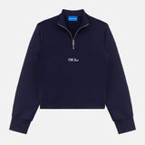 MINI OFFART ZIP SWEATSHIRT